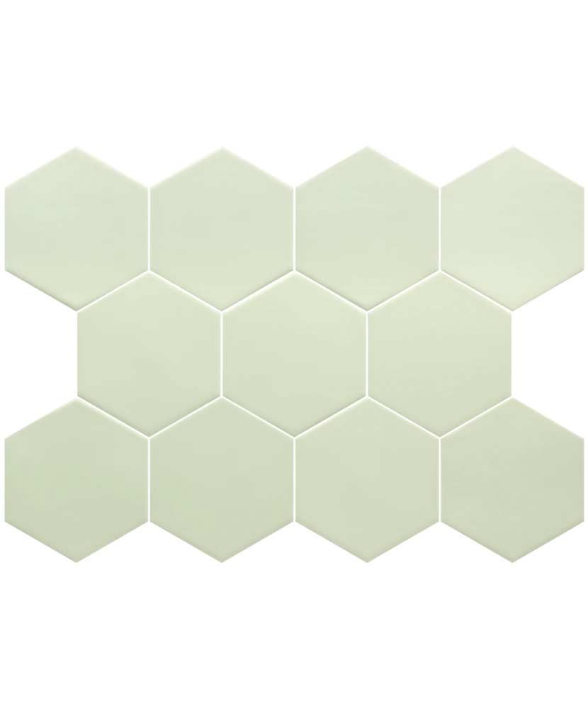 Carrelage Kromatika Mint 11,6x10,1 cm - détail du carreau 2