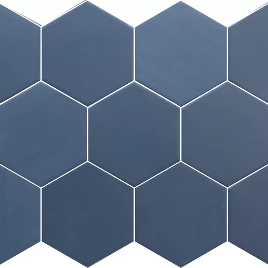 Carrelage Kromatika Naval Blue 11,6x10,1 cm - détail du carreau 2