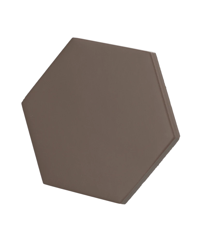 Carrelage Kromatika Brown 11,6x10,1 cm - détail du carreau