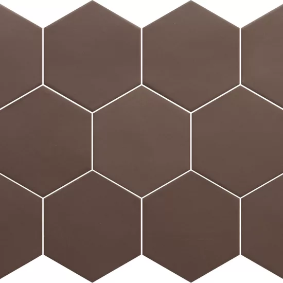 Carrelage Kromatika Brown 11,6x10,1 cm - détail du carreau 2