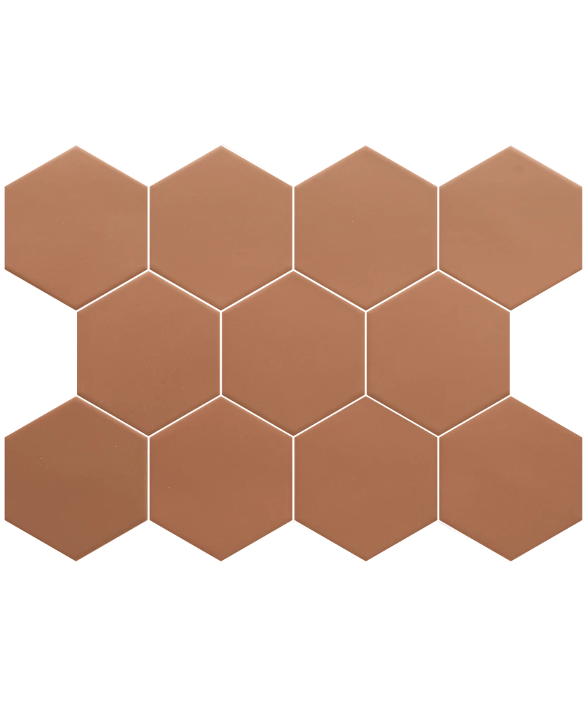 Carrelage Kromatika Clay 11,6x10,1 cm - détail du carreau 2