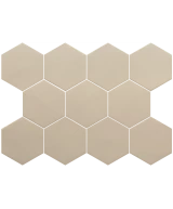 Carrelage Kromatika Beige 11,6x10,1 cm - détail du carreau 2