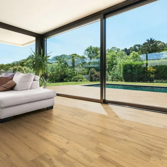 Carrelage Daring Ecru B-slim 15x61 cm - vue d’ambiance 10