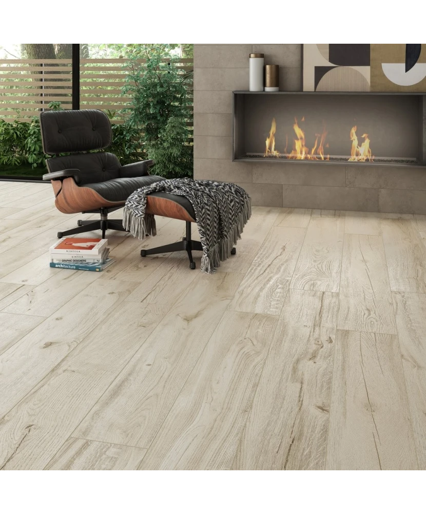 Carrelage Daring Honey Grip antidérapant Strong 24x120 cm - vue d’ambiance 8
