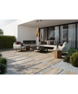 Carrelage Timeless Greige 30x120 cm - vue d’ambiance