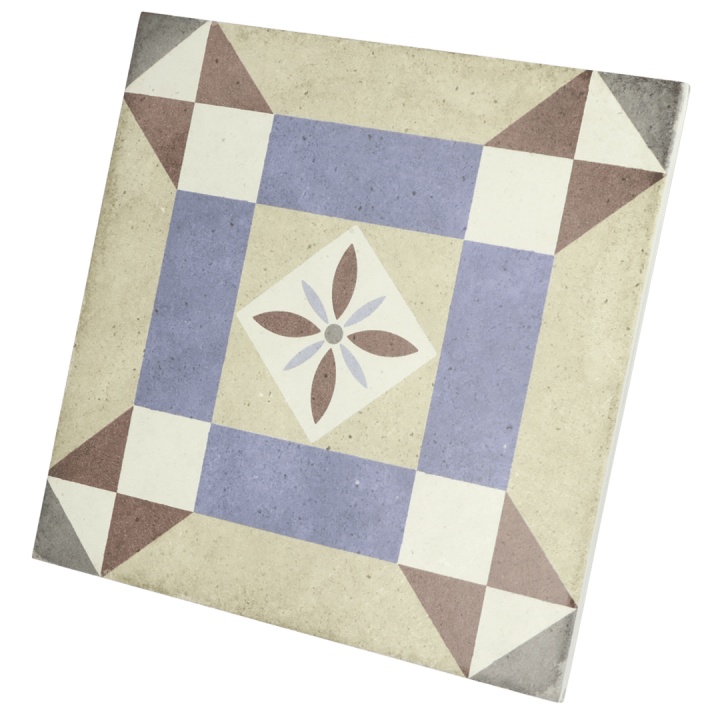 Art Nouveau Lys Colour 20x20 cm - carrelage NAIS