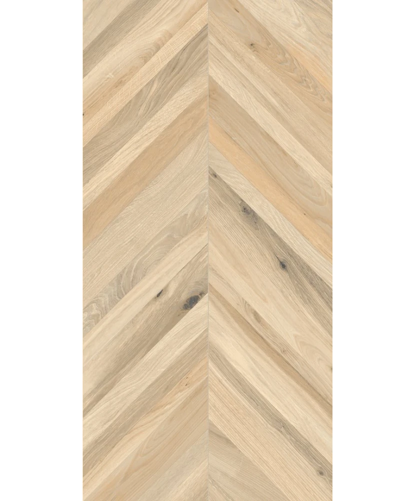 Carrelage Timeless Ecru Chevron 60x120 cm - détail du carreau