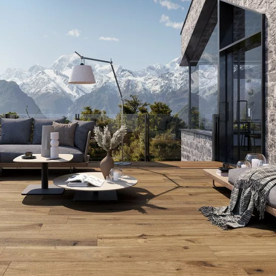 Carrelage Timeless Ecru Chevron 60x120 cm - vue d’ambiance 7