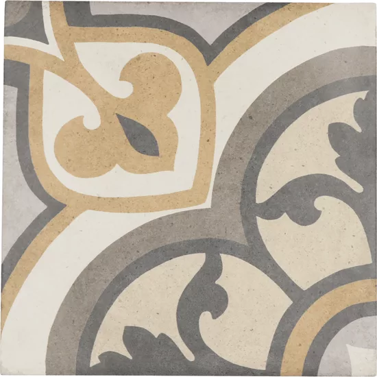 Carrelage Art Nouveau Majestic Colour 20x20 cm - vue de face du carreau