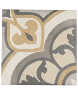 Carrelage Art Nouveau Majestic Colour 20x20 cm - vue de face du carreau
