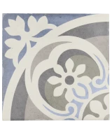 Carrelage Art Nouveau Music Hall 20x20 cm - vue de face du carreau