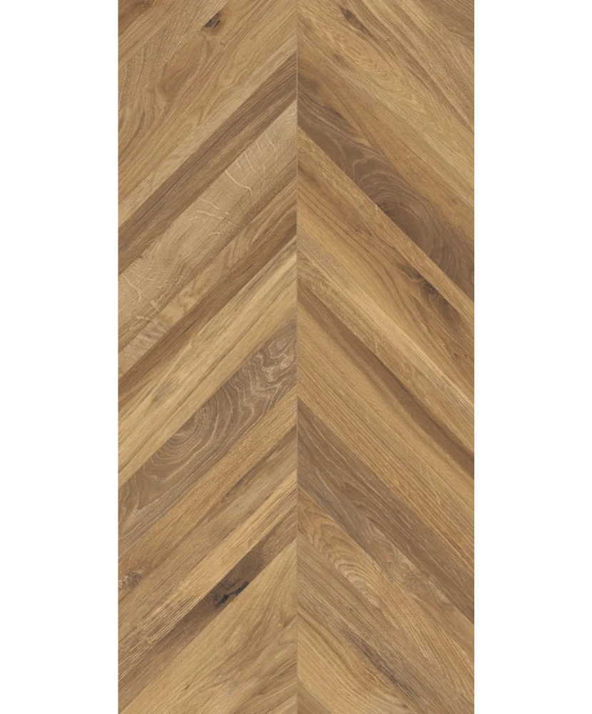Carrelage Timeless Nut Chevron 60x120 cm - détail du carreau