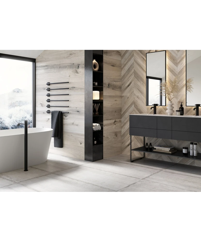 Carrelage Timeless Nut 30x120 cm - vue d’ambiance 7