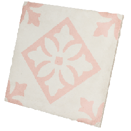 Art Nouveau Padua Pink 20x20 cm - carrelage NAIS