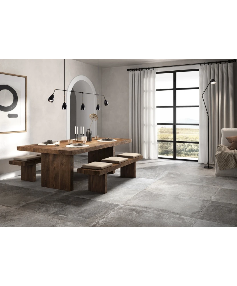 Carrelage Provence Grey 60x120 cm - vue d’ambiance