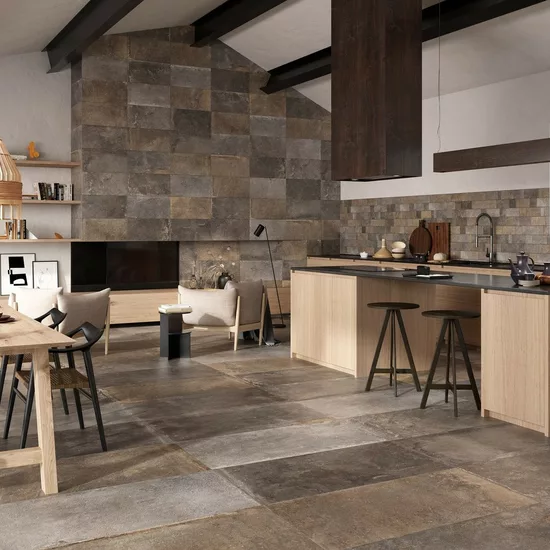 Carrelage Provence Grey 60x120 cm - vue d’ambiance 2