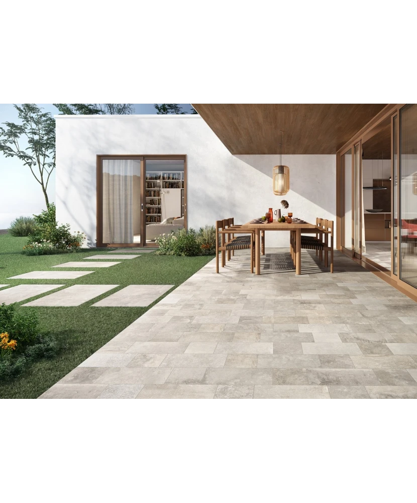 Carrelage Provence Grey 60x120 cm - vue d’ambiance 3