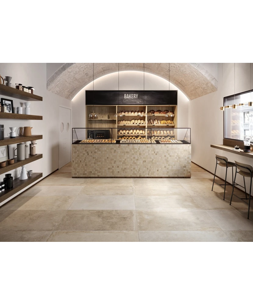 Carrelage Provence Cream 60x120 cm - vue d’ambiance