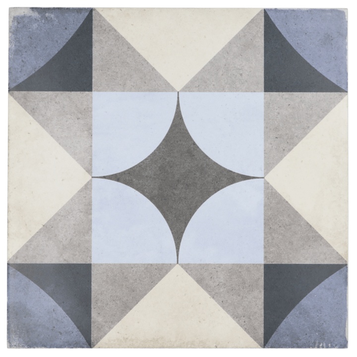 Art Nouveau Palais Blue 20x20 cm - carrelage NAIS - image 2