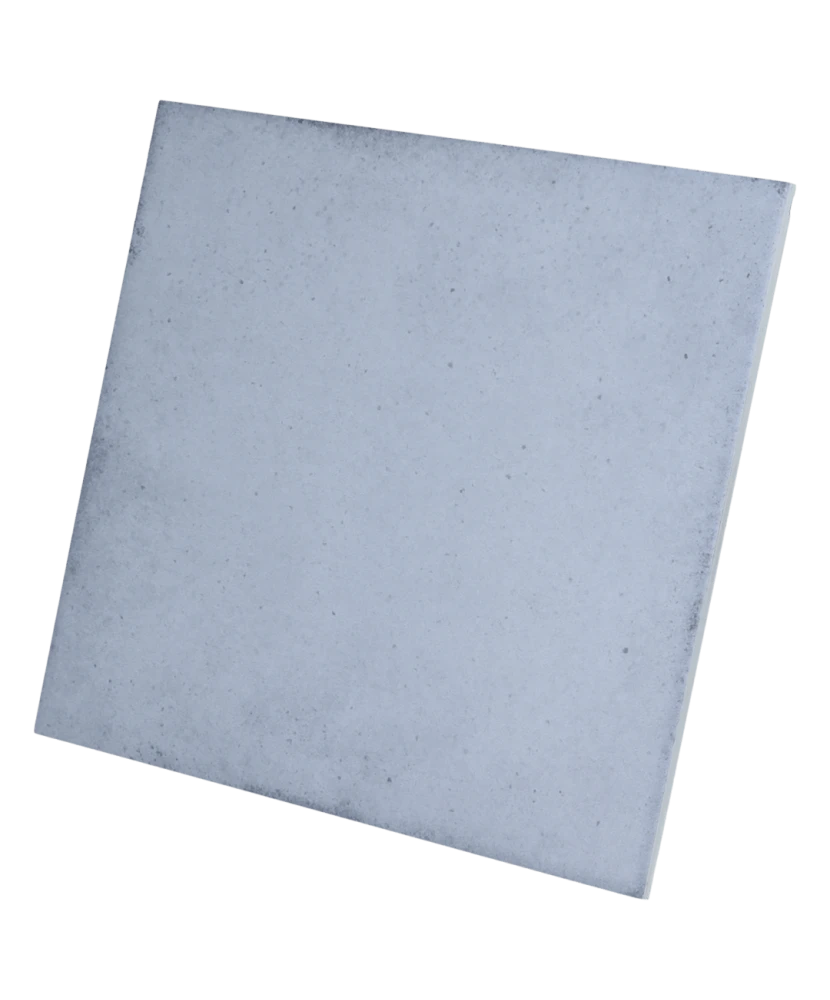 Carrelage Art Nouveau Sky Blue 20x20 cm - vue latérale du carreau