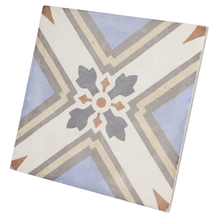 Art Nouveau Turin Colour 20x20 cm - carrelage NAIS