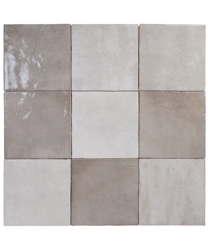 Carrelage Artisan Alabaster 13,2x13,2 cm - détail du carreau 2