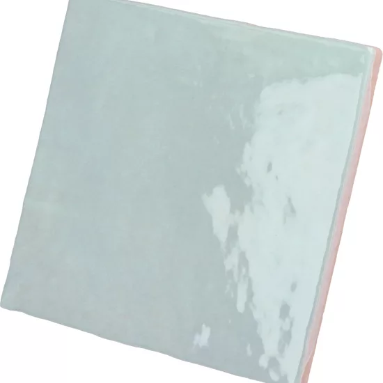 Carrelage Artisan Aqua 13,2x13,2 cm - détail du carreau