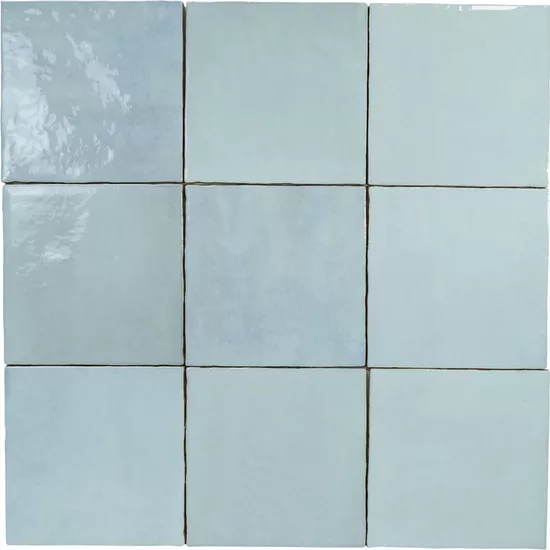 Carrelage Artisan Aqua 13,2x13,2 cm - détail du carreau 2