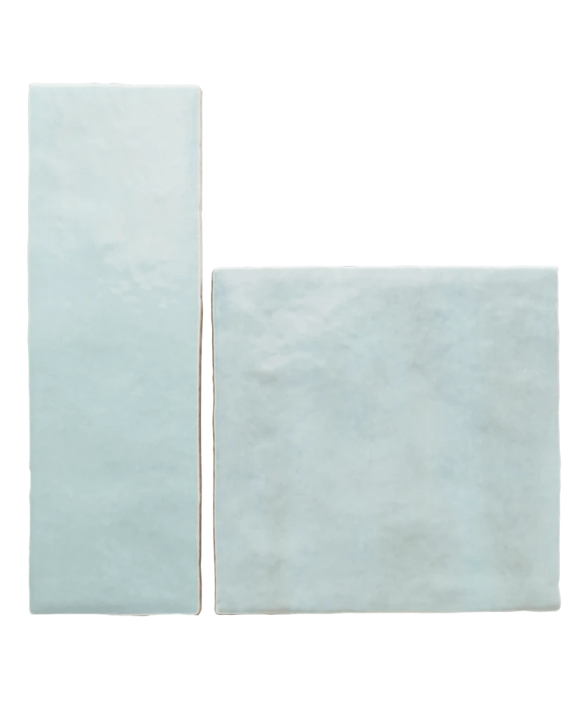 Carrelage Artisan Aqua 13,2x13,2 cm - détail du carreau 4
