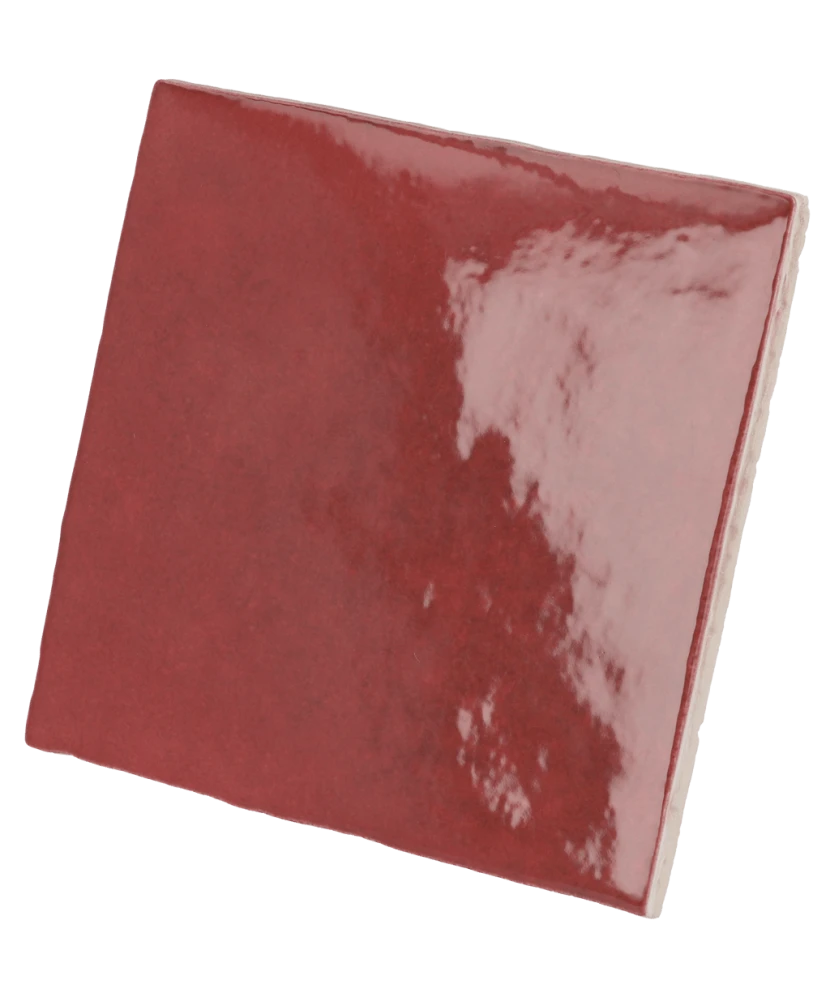 Carrelage Artisan Burgundy 13,2x13,2 cm - détail du carreau
