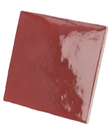 Carrelage Artisan Burgundy 13,2x13,2 cm - détail du carreau