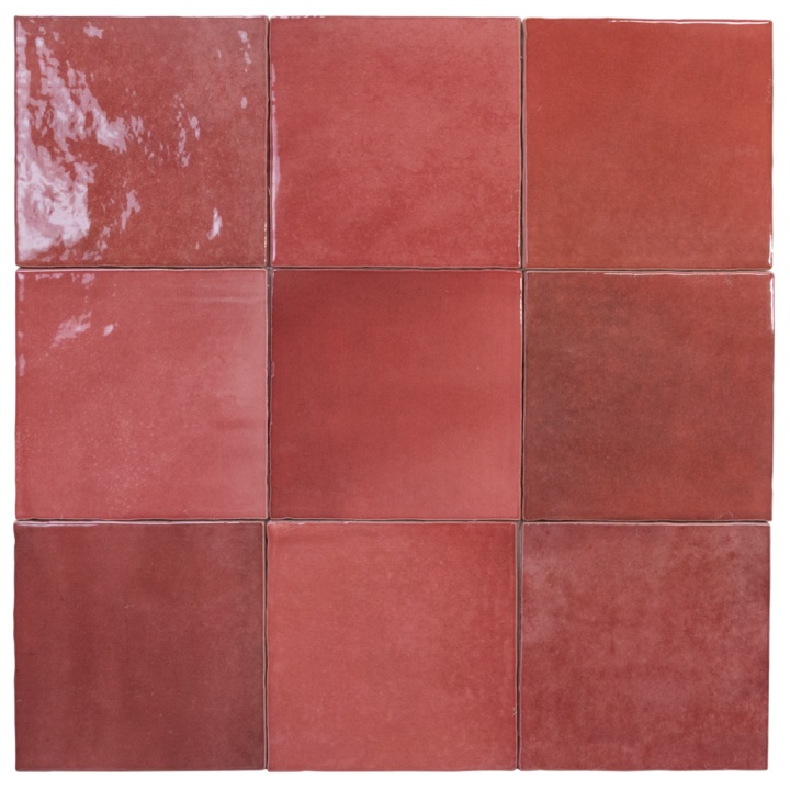 Artisan Burgundy 13.2x13.2 cm - carrelage NAIS - image 2