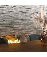 Carrelage Volcano 3d Beige 15x61 cm - vue d’ambiance 2