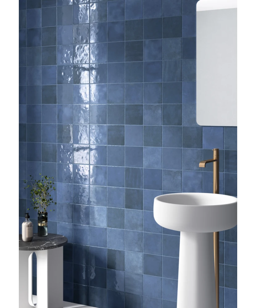 Carrelage Artisan Colonial Blue 13,2x13,2 cm - vue d’ambiance