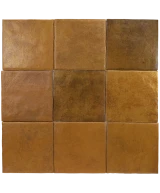 Carrelage Artisan Gold 13,2x13,2 cm - détail du carreau