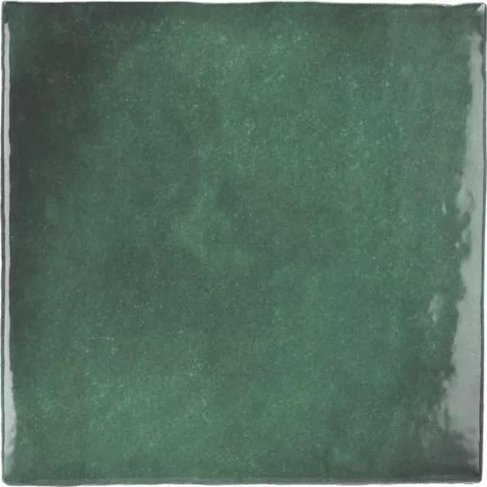 Carrelage Artisan Moss Green 13,2x13,2 cm - détail du carreau 3