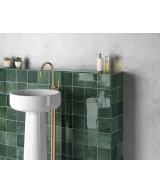 Carrelage Artisan Moss Green 13,2x13,2 cm - vue d’ambiance
