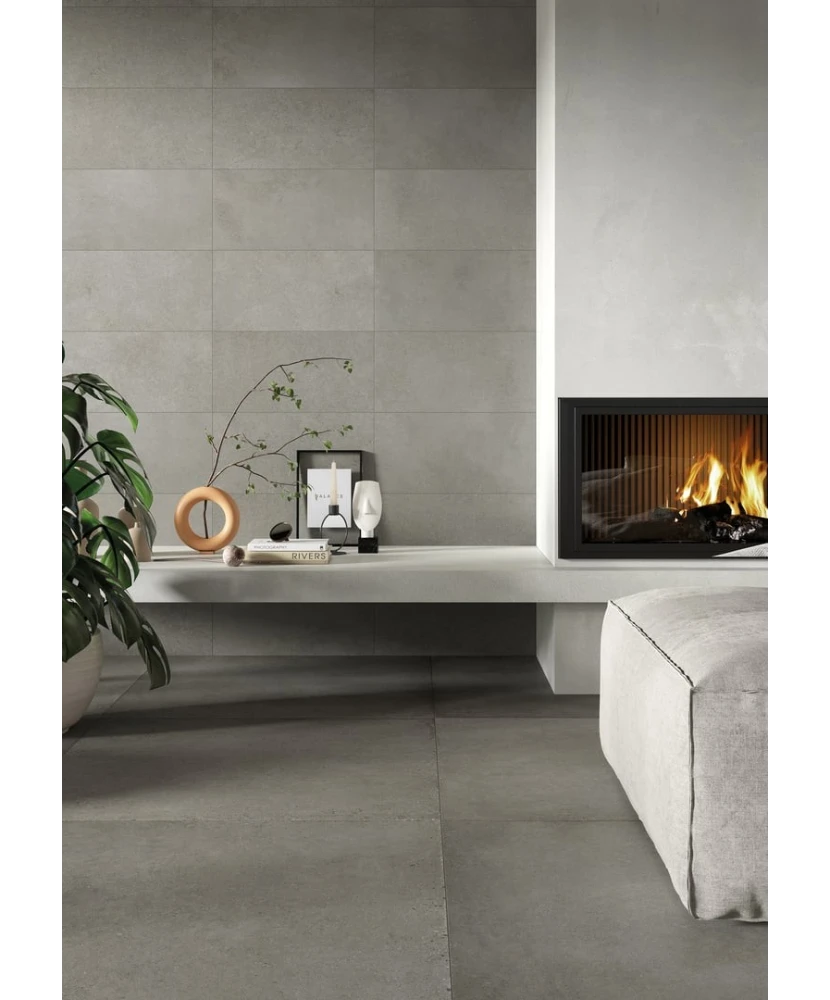 Carrelage Loft Taupe 60x60 cm - vue d’ambiance 2