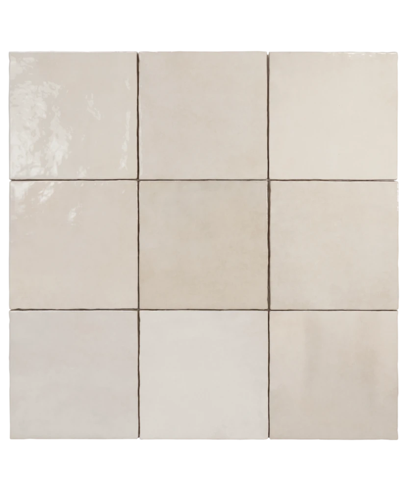 Carrelage Artisan Ochre 13,2x13,2 cm - détail du carreau 2