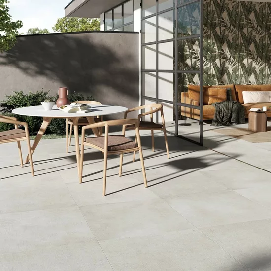 Carrelage Loft Taupe 60x60 cm - vue d’ambiance 6