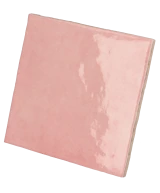 Carrelage Artisan Rose Mallow 13,2x13,2 cm - détail du carreau