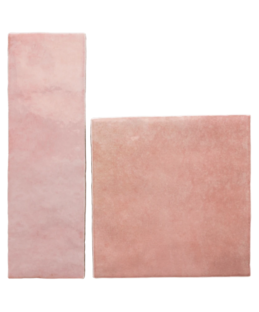 Carrelage Artisan Rose Mallow 13,2x13,2 cm - détail du carreau 4