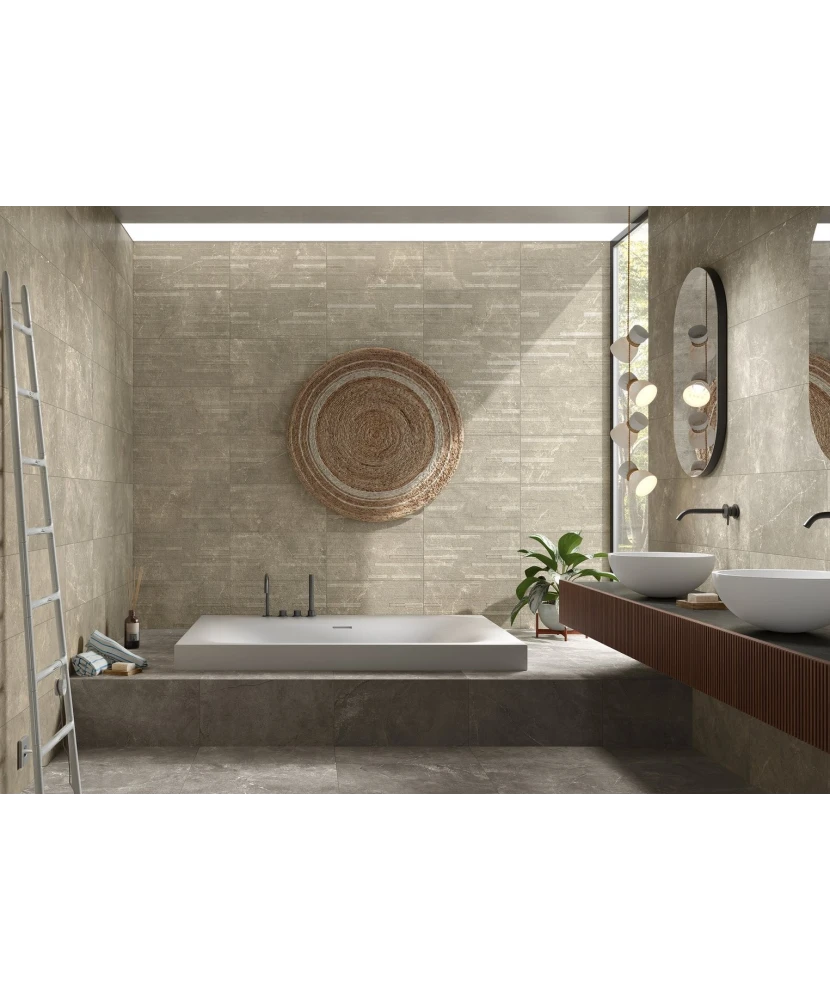 Carrelage Harmony Black 60x60 cm - vue d’ambiance 2
