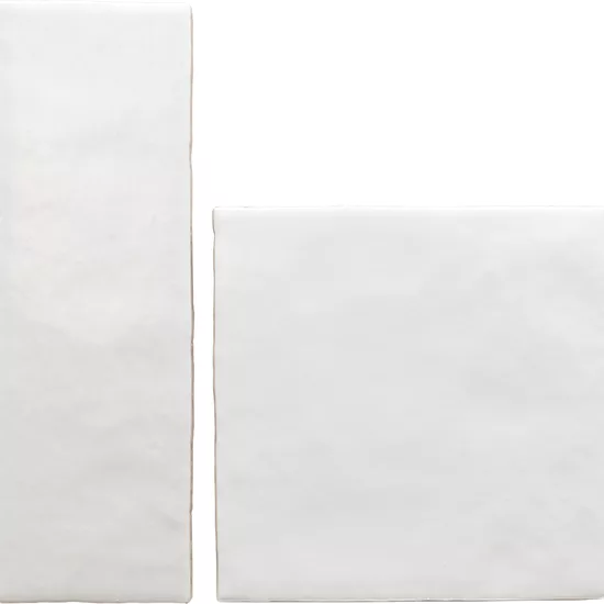 Carrelage Artisan White 13,2x13,2 cm - détail du carreau 2