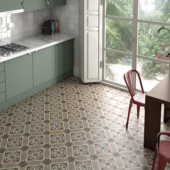 Carrelage Artisan White 13,2x13,2 cm - vue d’ambiance 2