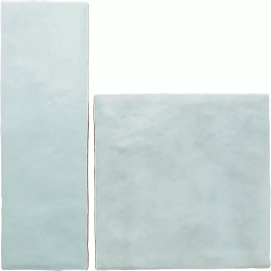 Carrelage Artisan Aqua 6,5x20 cm - détail du carreau 4