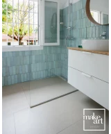 Carrelage Artisan Aqua 6,5x20 cm - vue d’ambiance 2