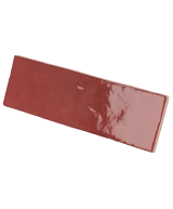 Carrelage Artisan Burgundy 6,5x20 cm - détail du carreau