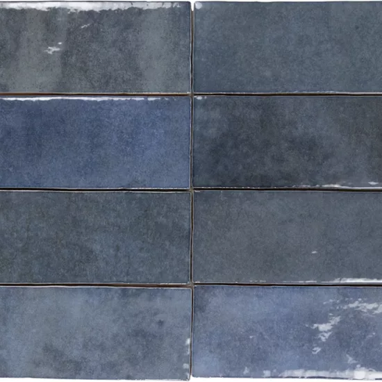 Carrelage Artisan Colonial Blue 6,5x20 cm - détail du carreau 2