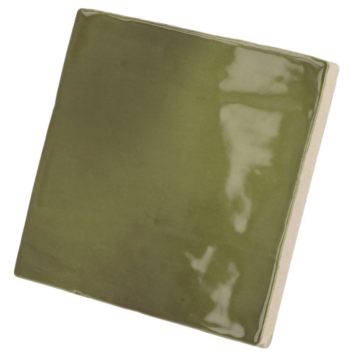 Manacor Basil Green 10x10 cm - carrelage NAIS